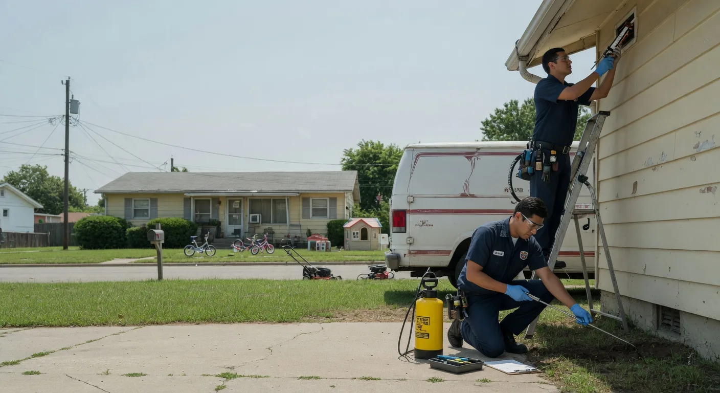 Termite Treatment in Farmersville, IL near me